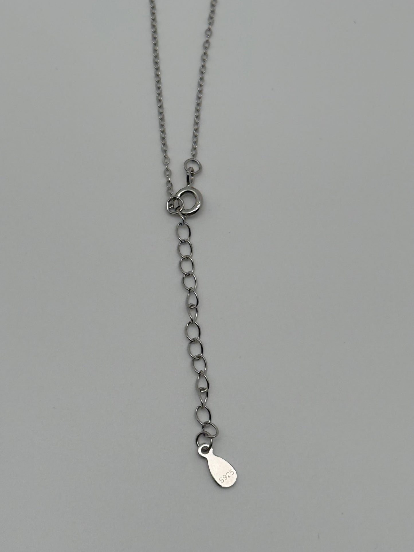 Tear Drop Pendant in Sterling Silver