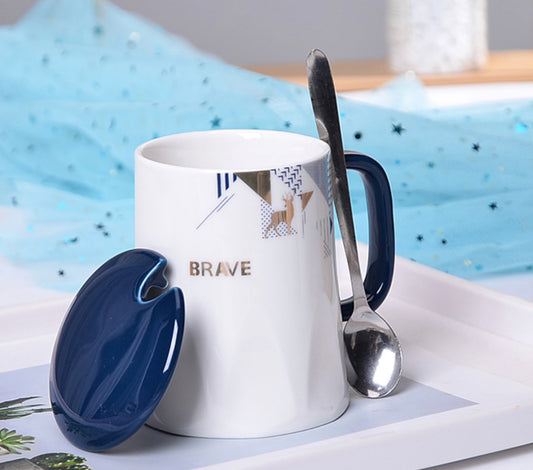 Elk Glazed  Mugs