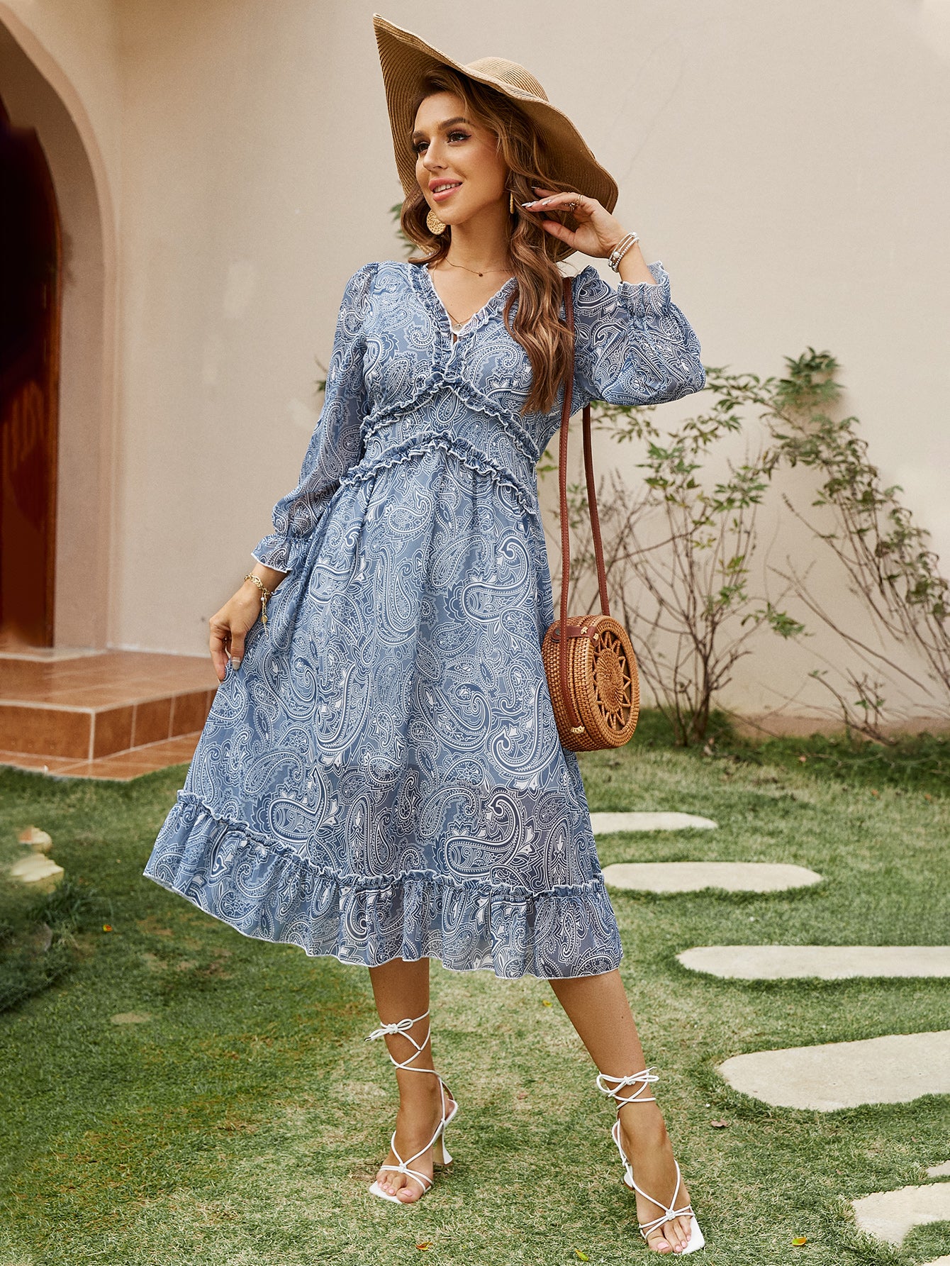 Dark Blue Elegant Dress