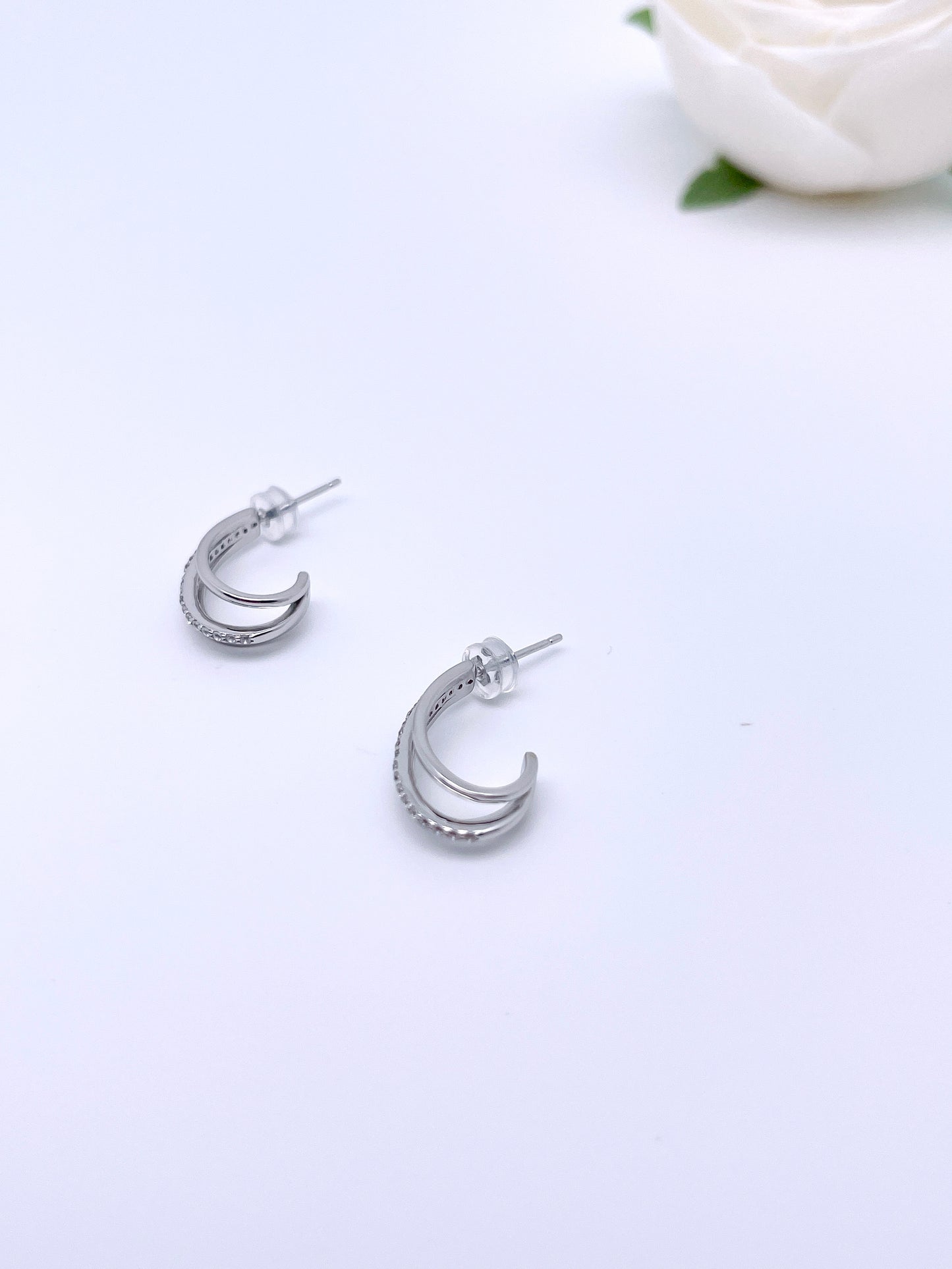Tale Earrings in Sterling Silver