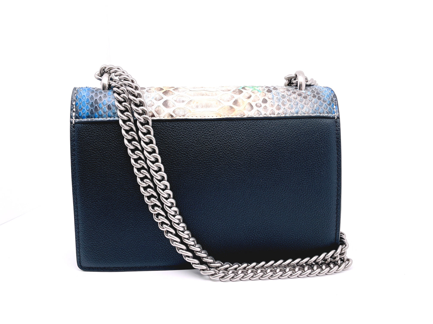 Python Skin Leather Purse
