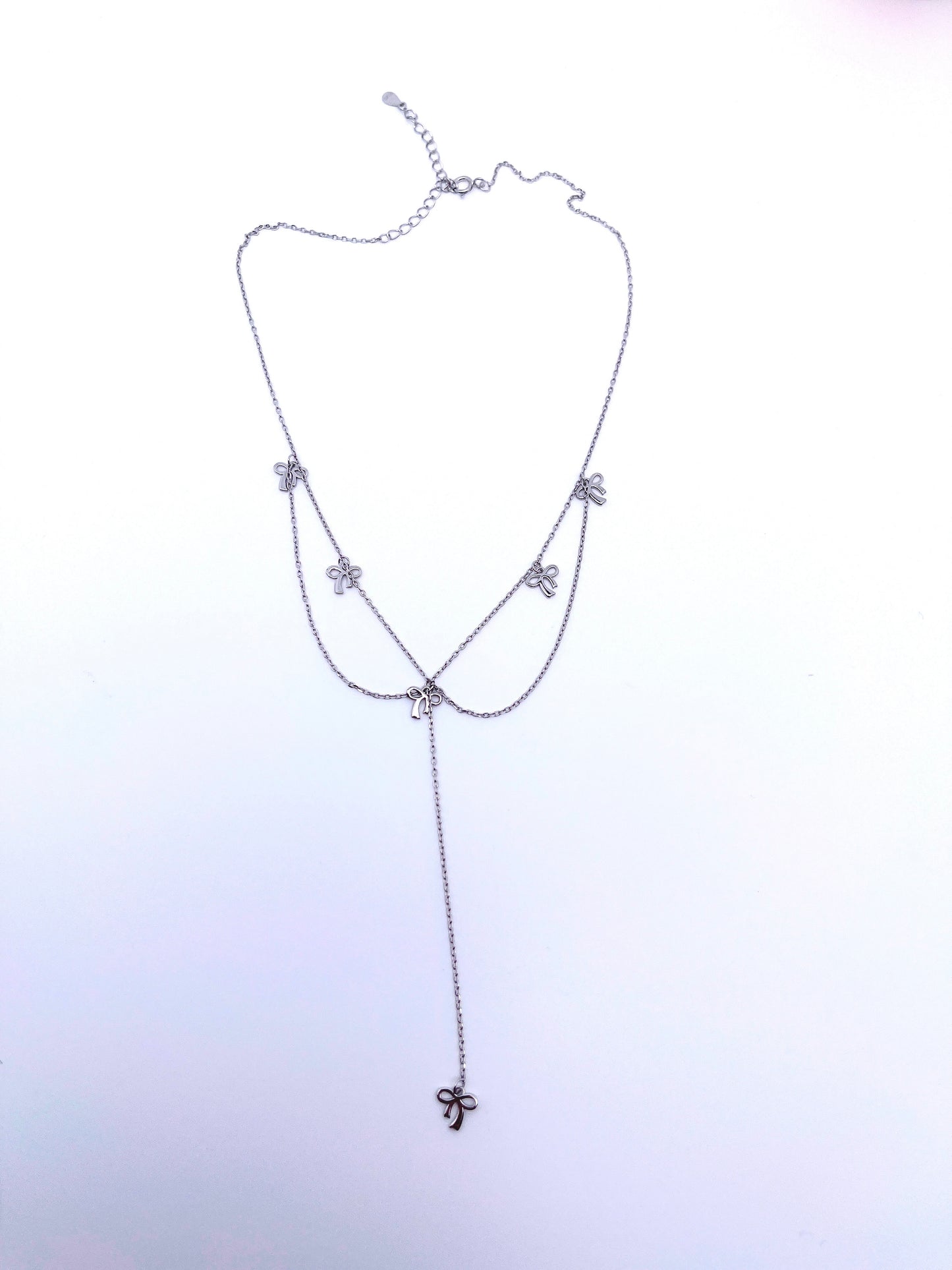 Bow Tie Multi-chain Necklaces