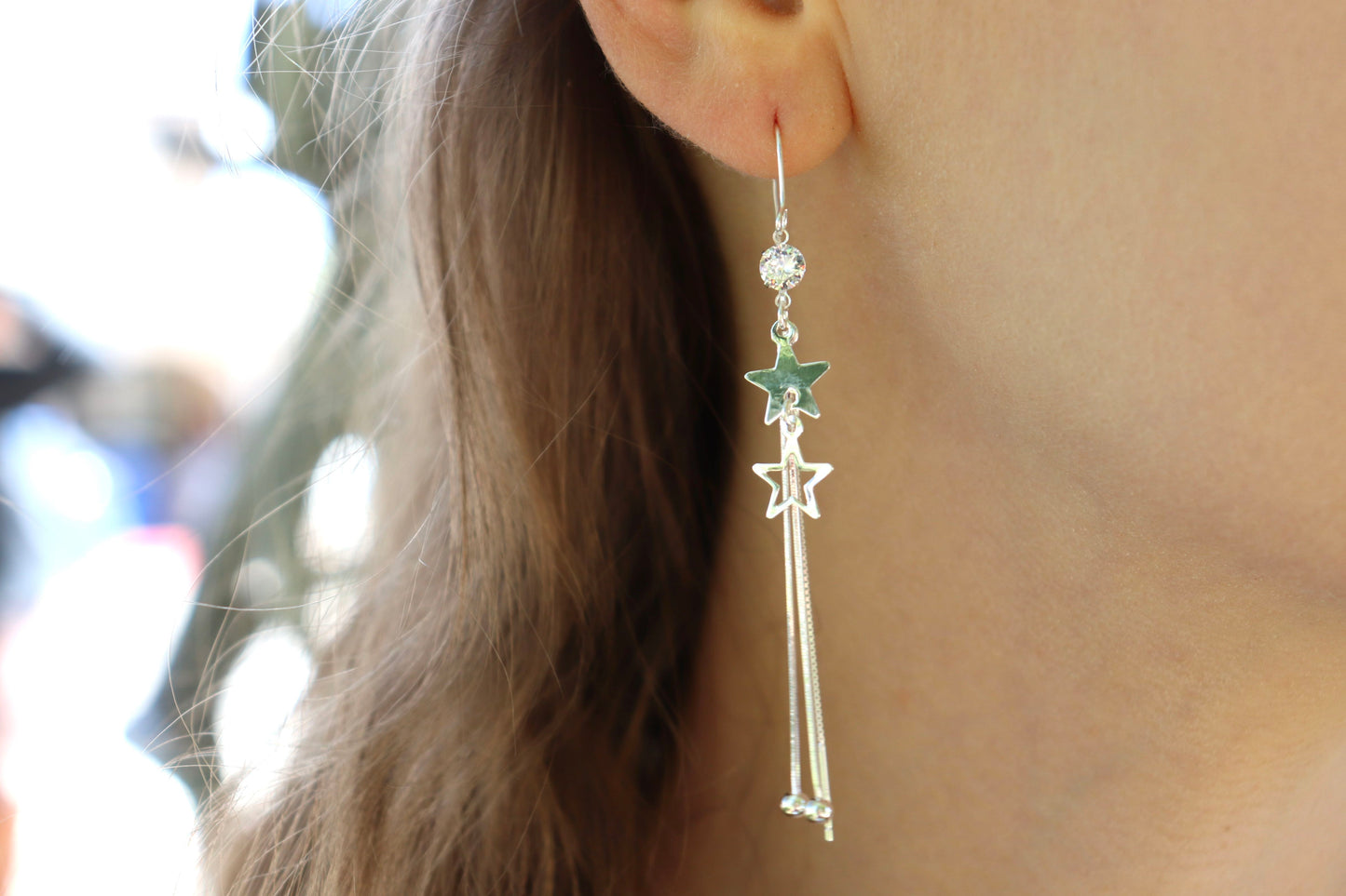 Star Tassel Earrings