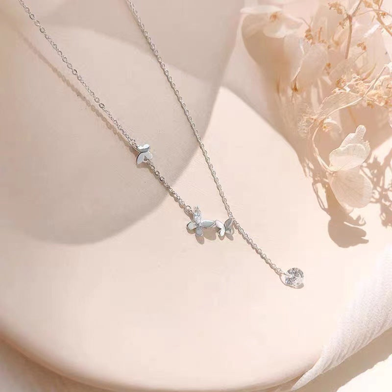 Classic Butterfly Pendant in Sterling Silver