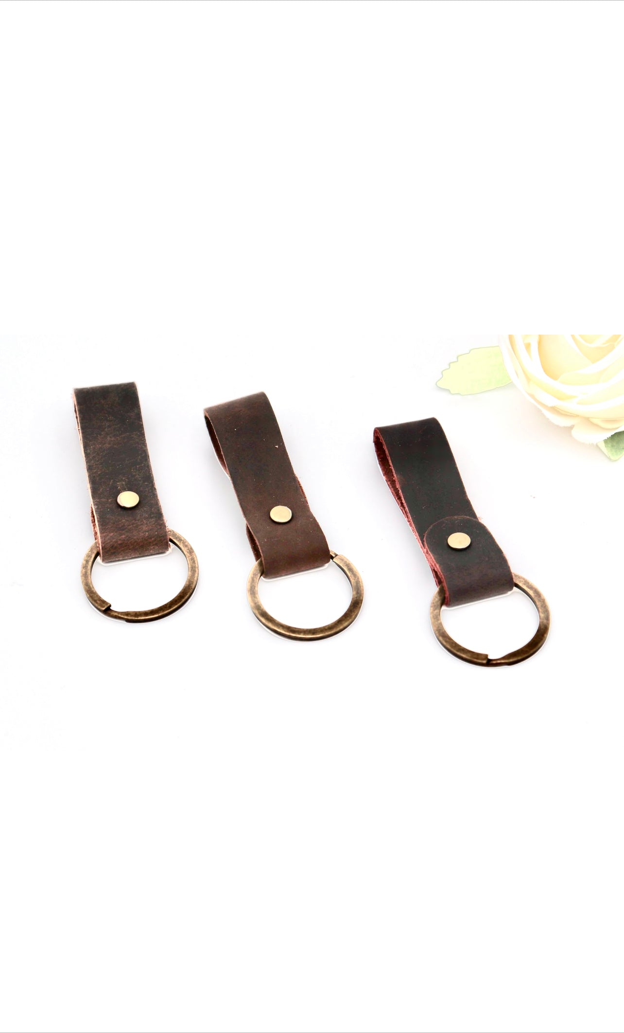 Handmade Leather Keychain