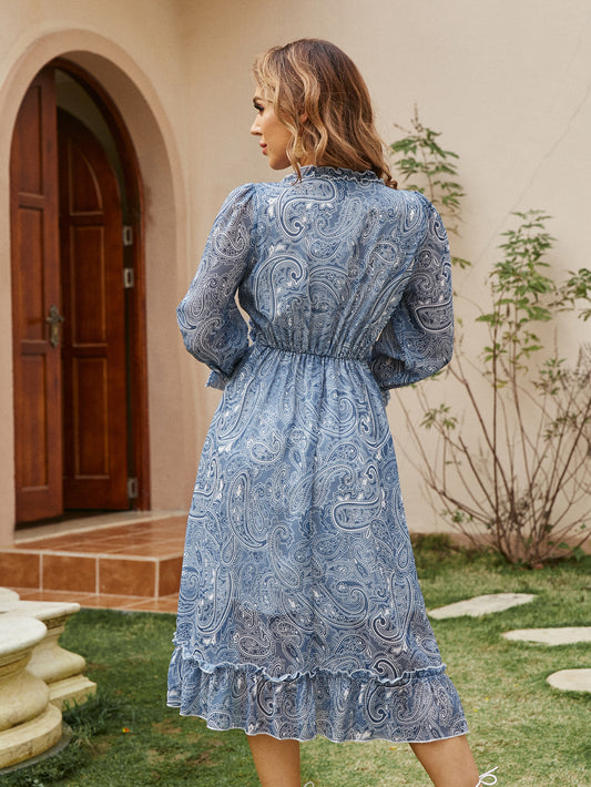 Dark Blue Elegant Dress