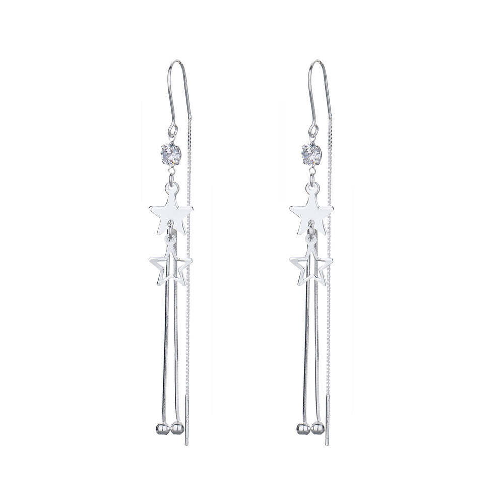Star Tassel Earrings