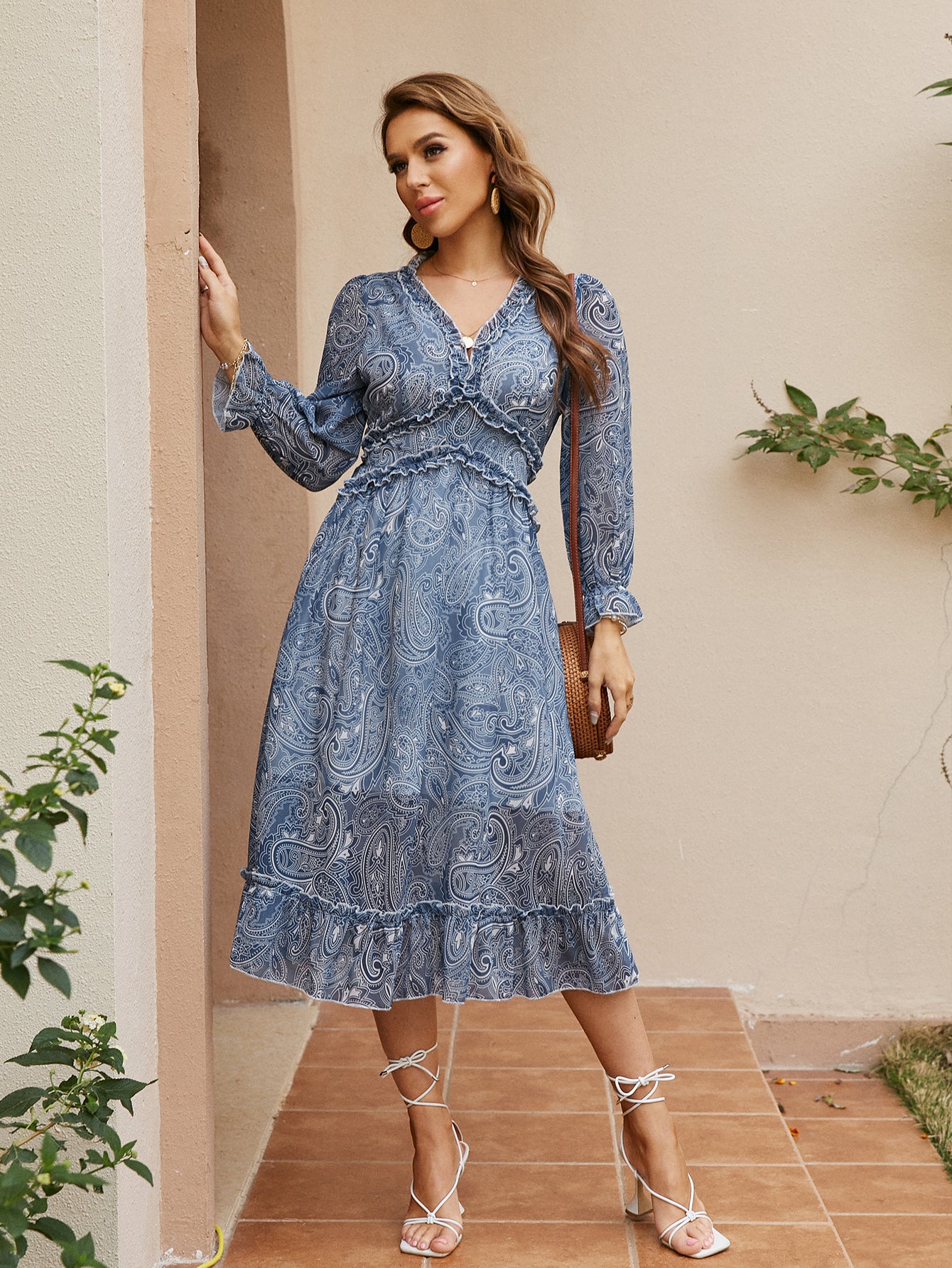 Dark Blue Elegant Dress