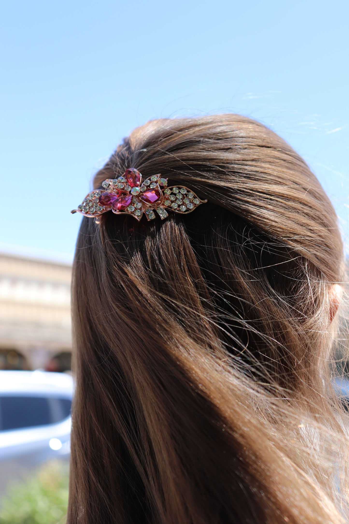 Rose Gold Hair Barrette