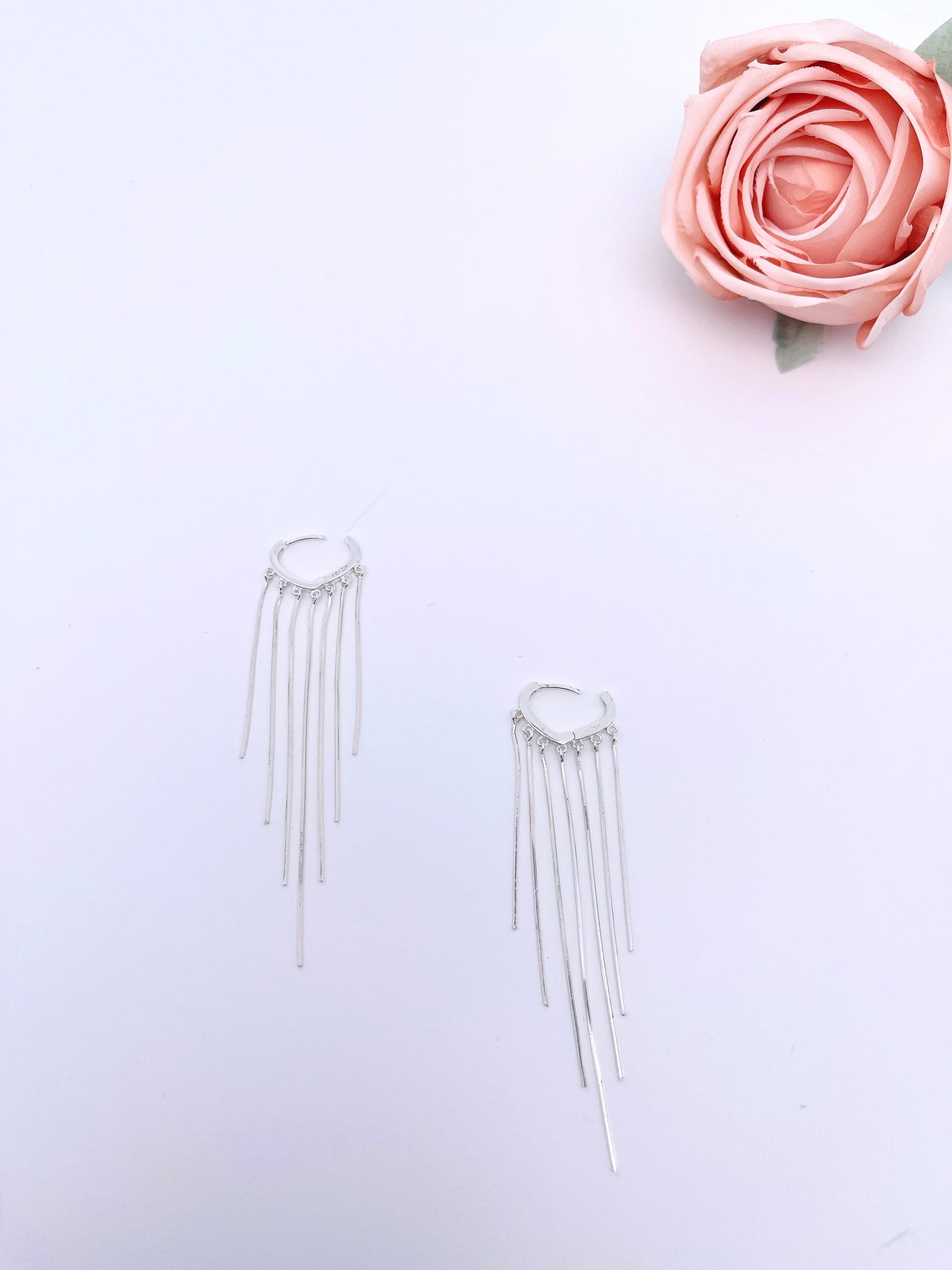 Multi-chain Tassel Earrings
