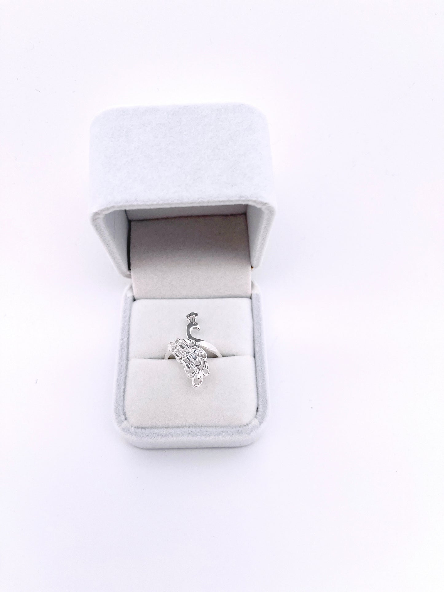 Peacock Open Ring