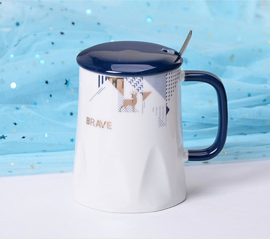 Elk Glazed Mugs