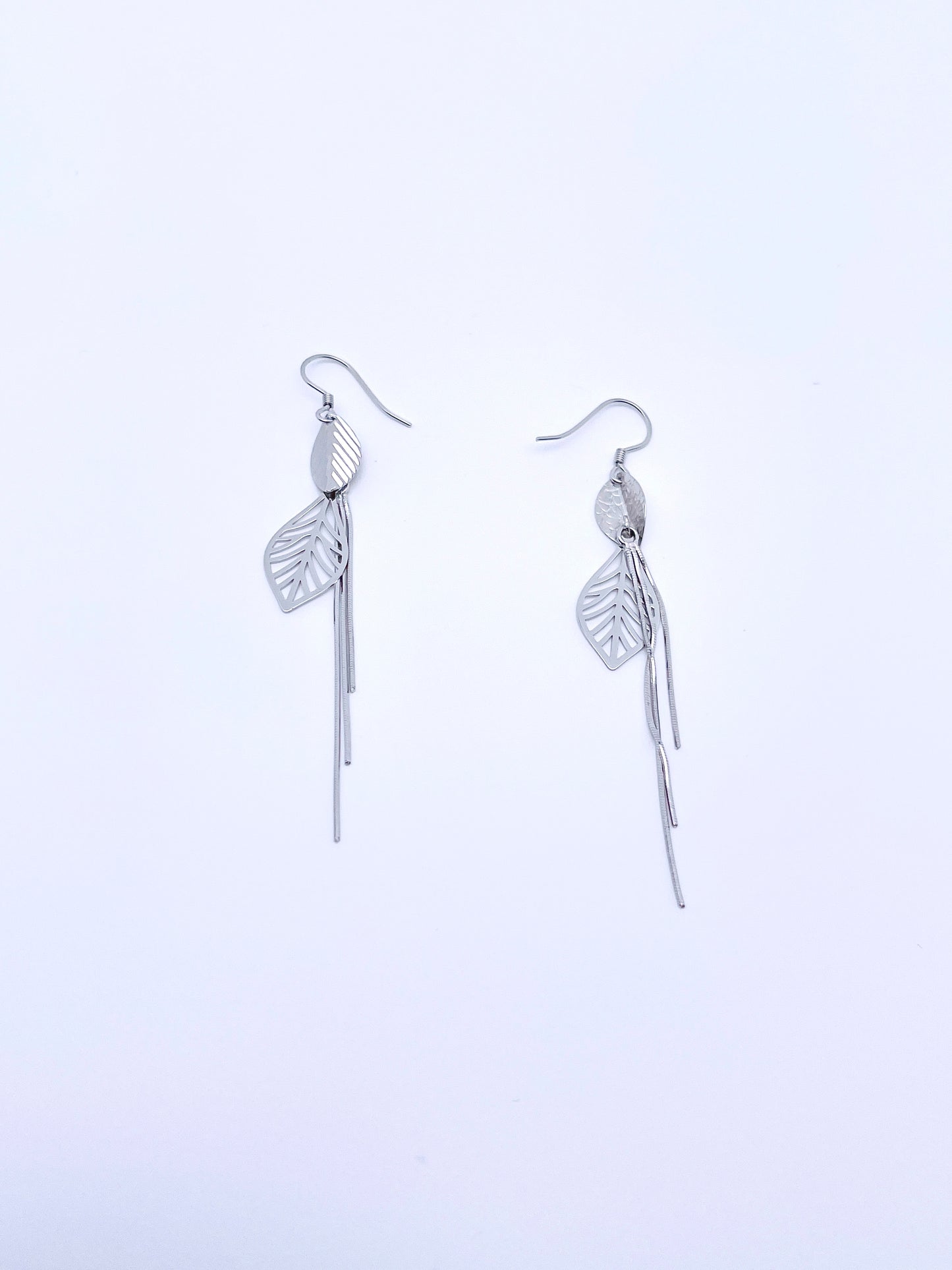 Leaves Tassel Earrings