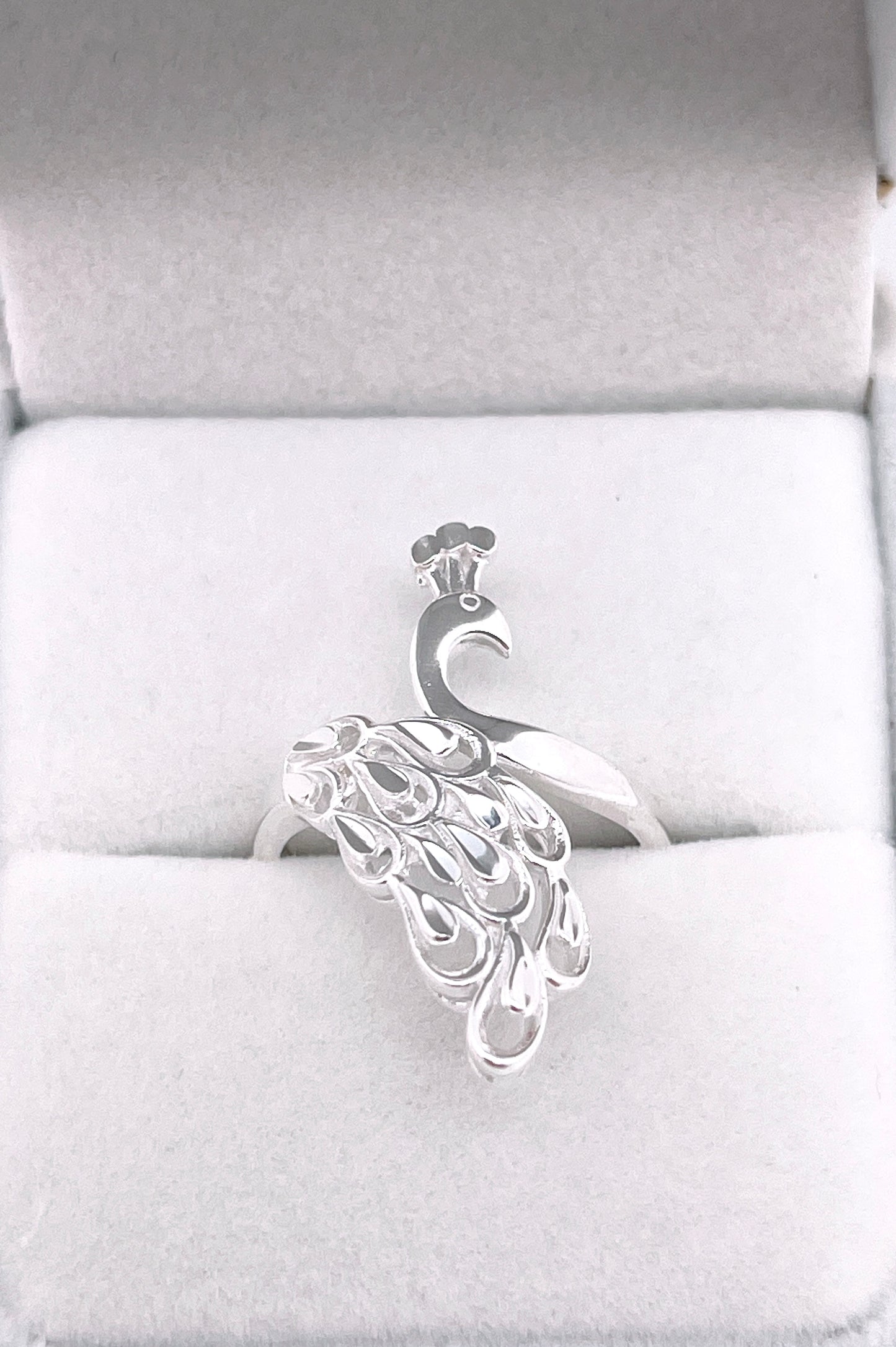 Peacock Open Ring