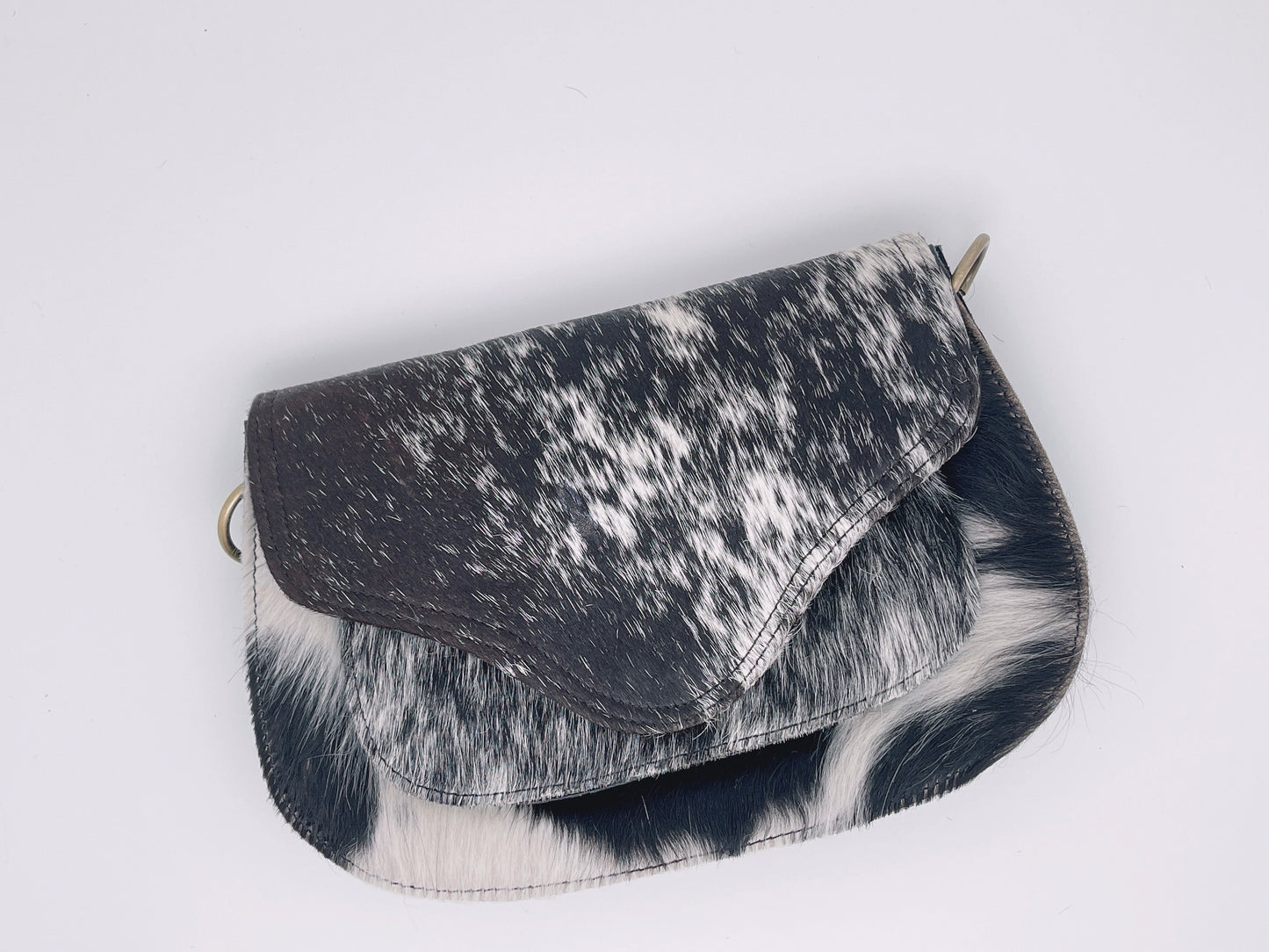 Sissy Cowhide Leather Crossbody