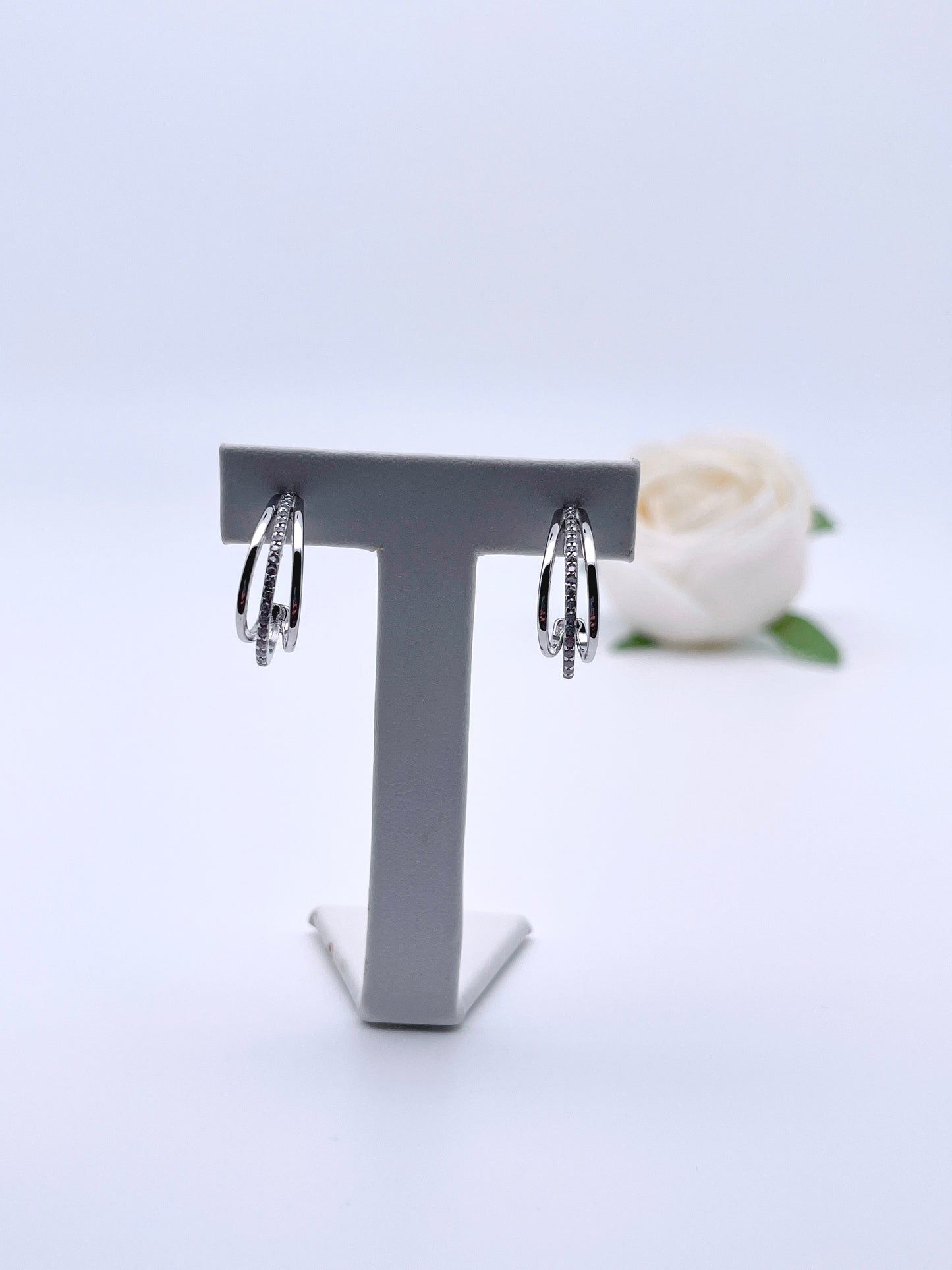 Tale Earrings in Sterling Silver
