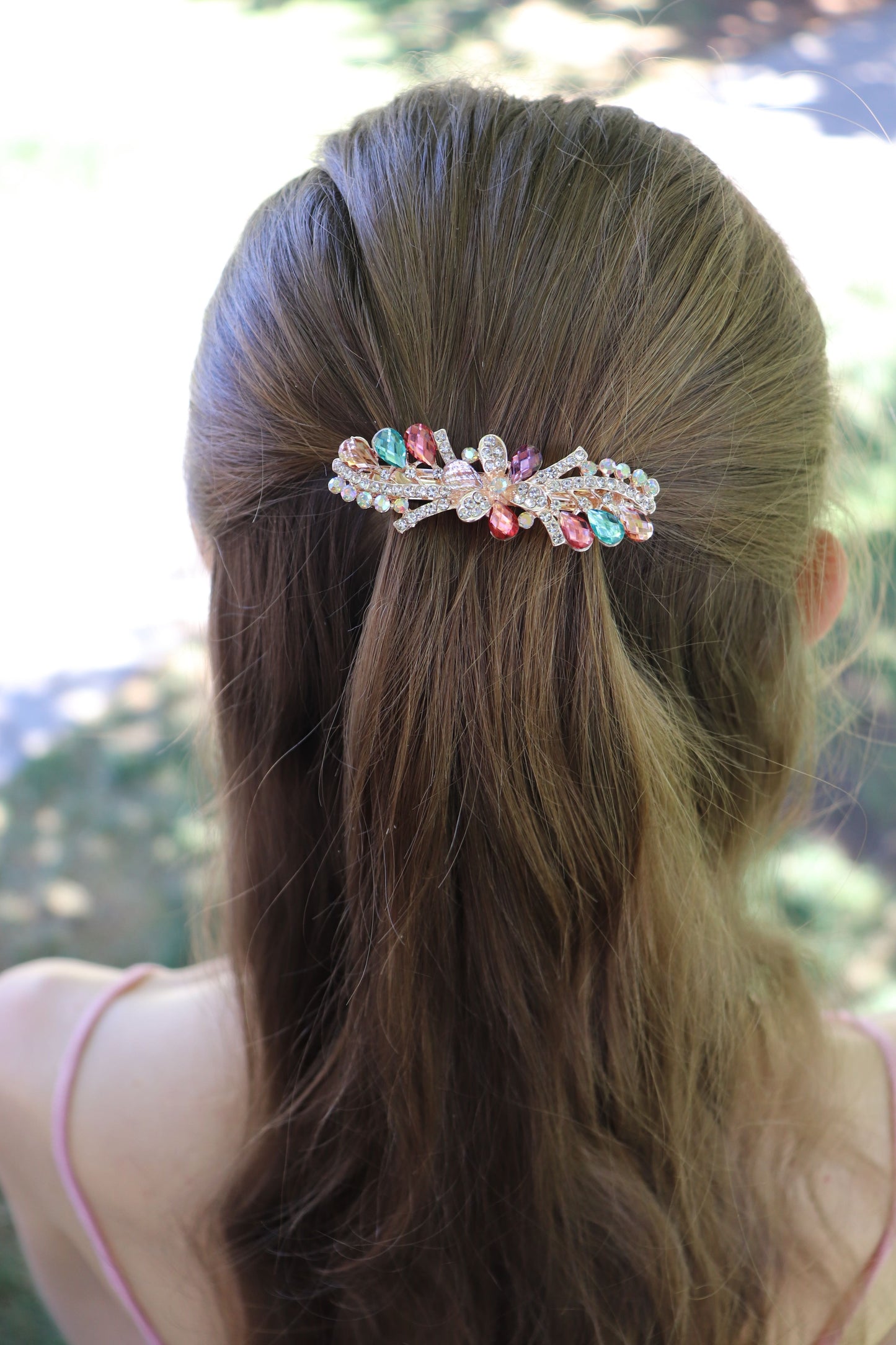 Rose Gold Hair Barrette