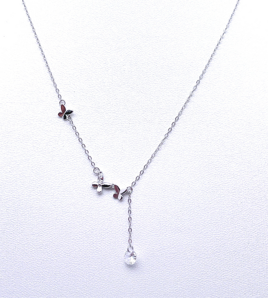 Classic Butterfly Pendant in Sterling Silver